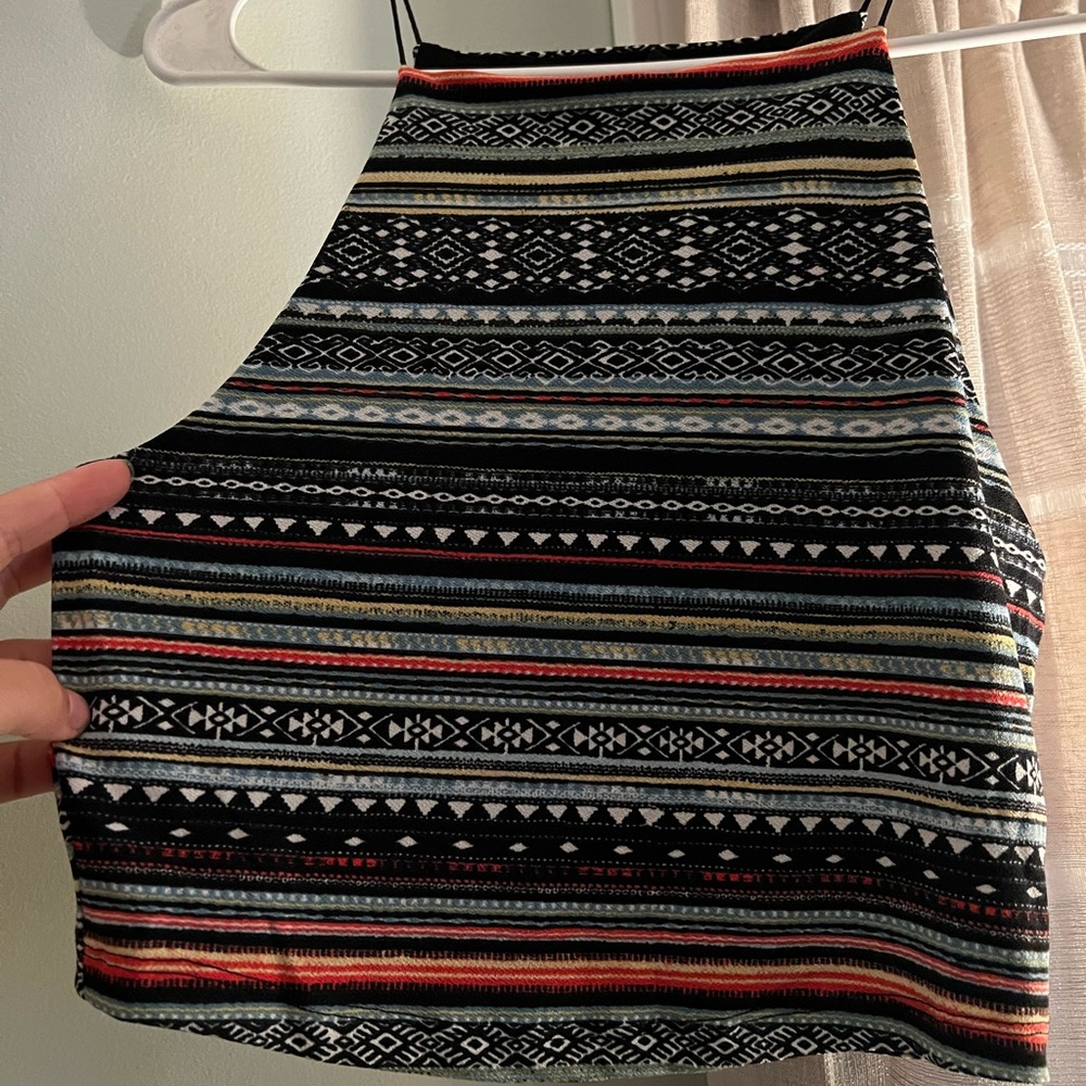 Forever 21 High neck crop tank